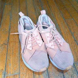 Puma Soft Pink Lace-Up Sneakers